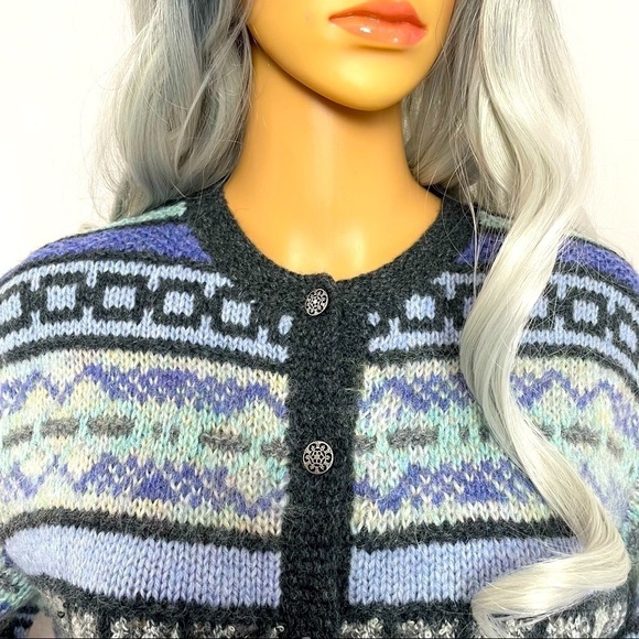 Portraits by Northern Isles Hand-Knit Cardigan | Button Down - Picture 2 of 10